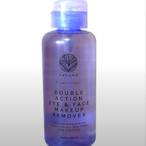 Lacuna NEW Double Action Eye & Face Makeup Remover - Purple